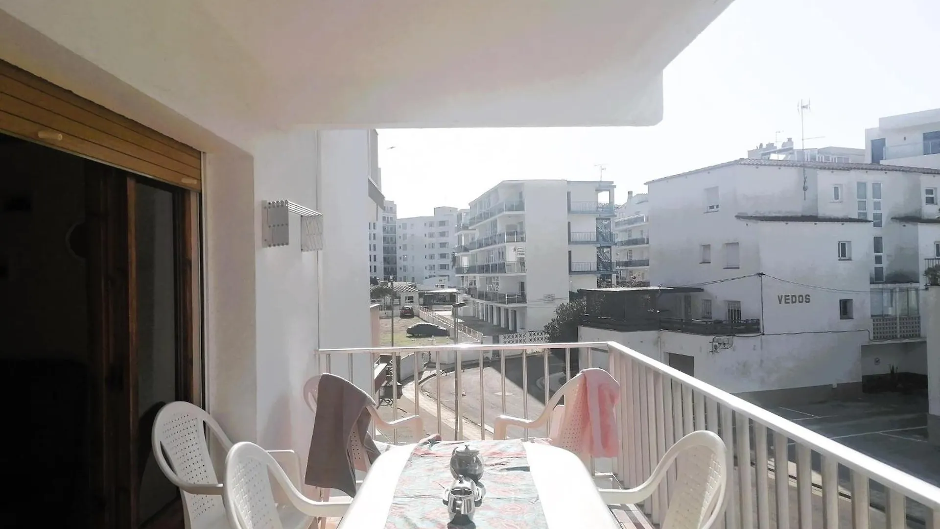 Apto En 2ª Linea De Playa Con Terraza, Wifi Y Parking Comunitario En Santa Margarita, Roses - Es-258-67